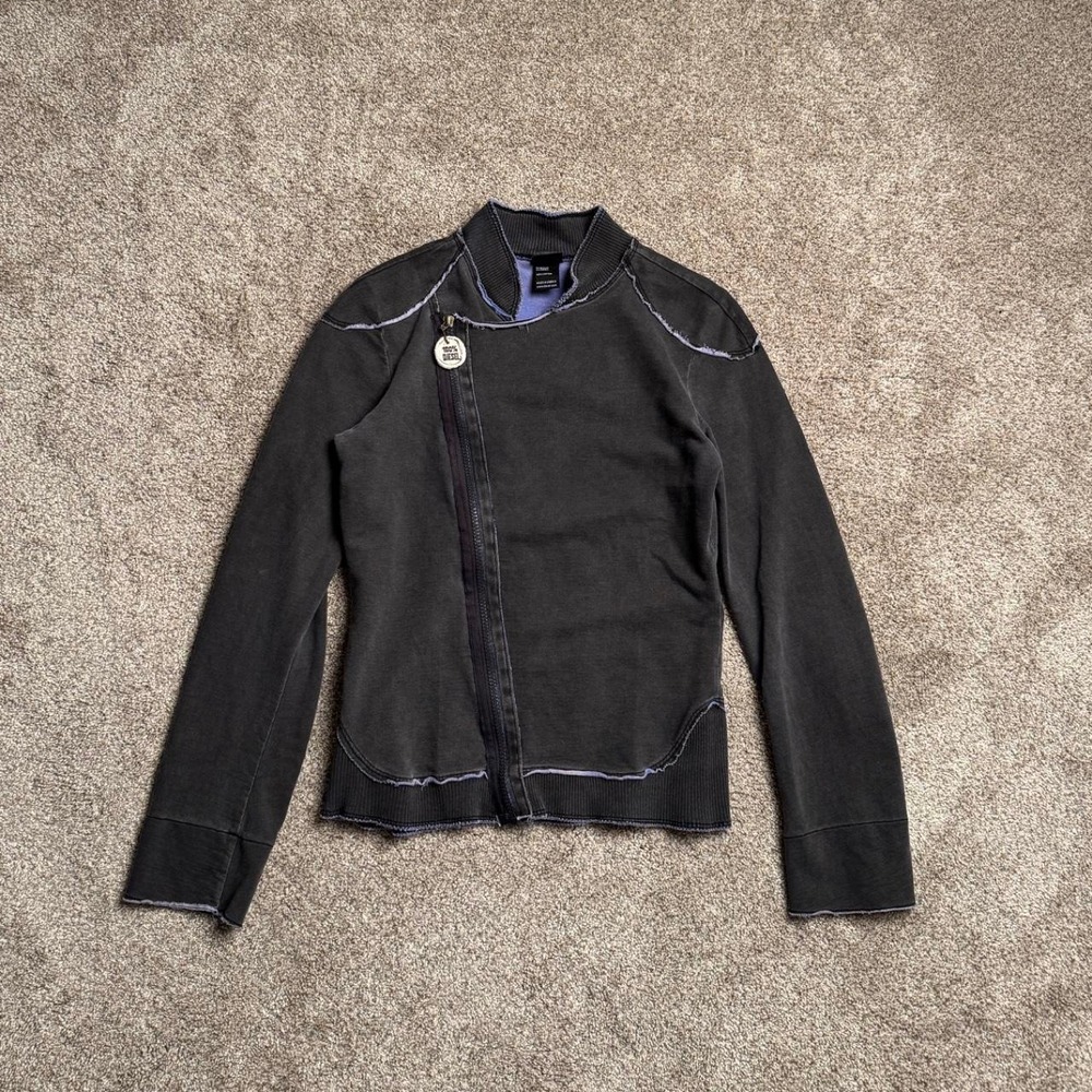 ASH GREY DIESEL ASYMMETRICAL "EXCITING" JACKET